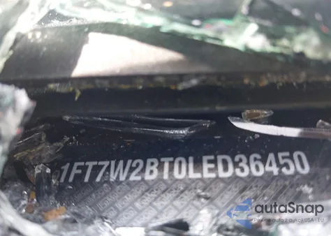 2020 Ford F-250 Xlt from USA, damaged, VIN 1FT7W2BT0LED36450